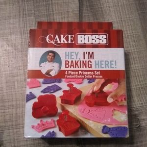 Cake Boss 4 piece cookie cutter set